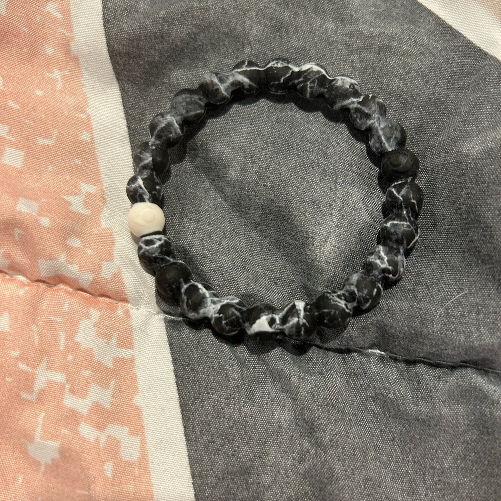 Black marble lokai bracelet